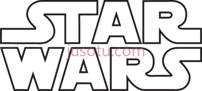 星球大战标志,star wars logo PNG