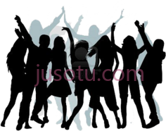 团体舞PNG