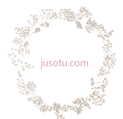 婴儿呼吸花环,baby breath flower baby's wreath PNG