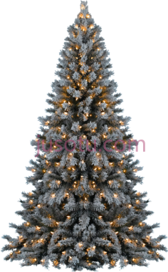 雪圣诞树PNG