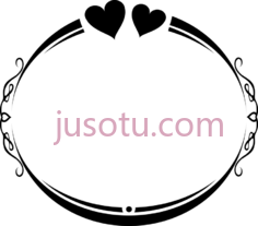 装饰婚礼边框标志,wedding frame logo PNG