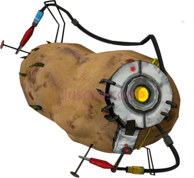 马铃薯,portal 2 potatos render PNG