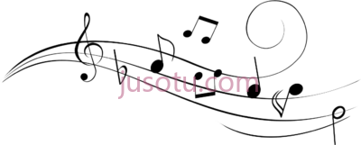 音符,music notes easy PNG