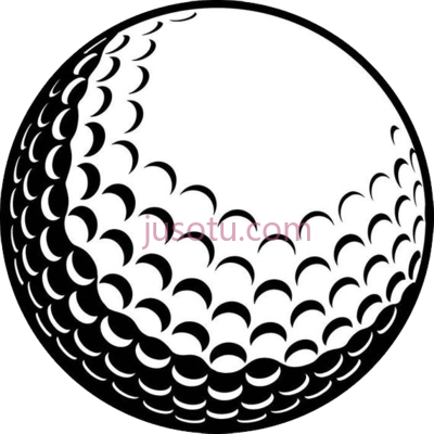 高尔夫球,art golf ball PNG