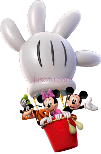 米老鼠俱乐部热气球,mickey mouse clubhouse hot air balloon PNG
