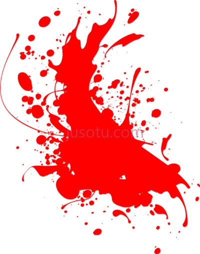 红色油漆飞溅,red paint splatter PNG
