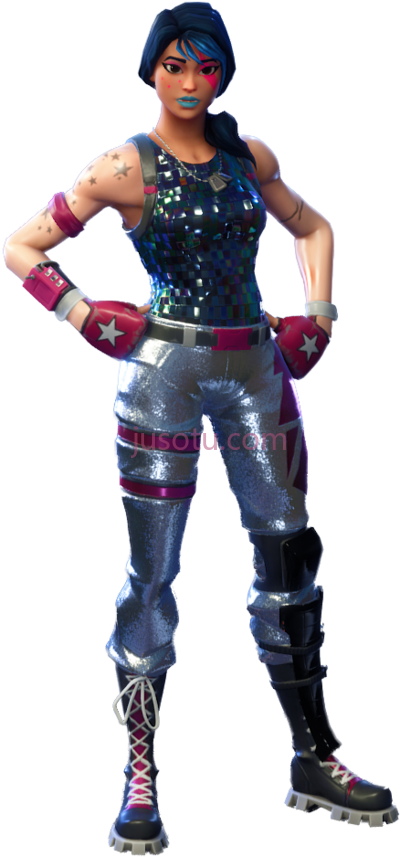 堡垒之夜,fortnite sparkle specialist skin PNG