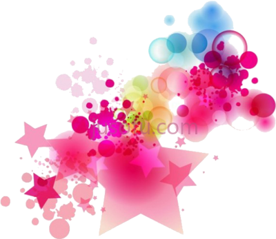 粉色花朵彩色抽象,pink flowers colorful abstract PNG