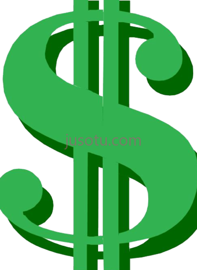 绿色美元符号,dollar sign green symbol PNG