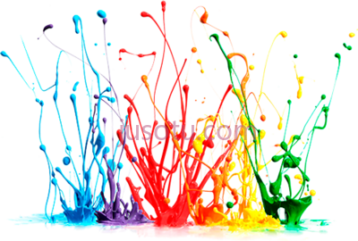 油漆滴,gotas de pintura PNG