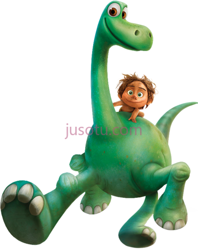 恐龙,good dinosaur spot and arlo render PNG