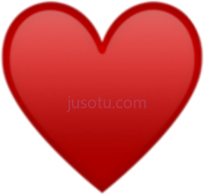 红心,red heart emoji PNG