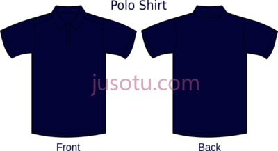 海军蓝马球T恤,navy blue polo t shirt PNG