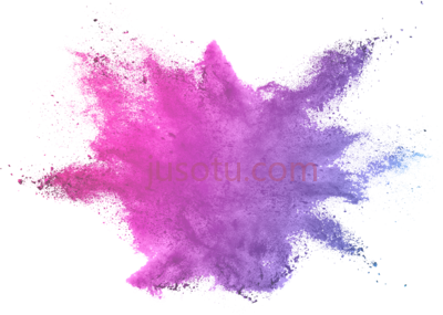紫红飞溅粉末,splatter powder PNG