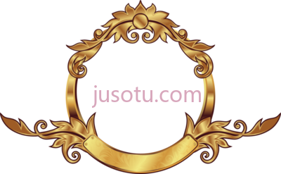 金框,banner frame royal gold PNG