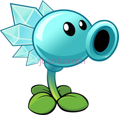 植物大战僵尸,ice pea plants vs zombies plantas PNG