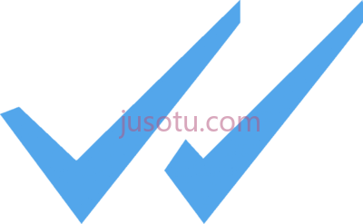 双检查蓝色,doble check azul PNG