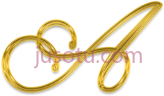 金色字母APNG