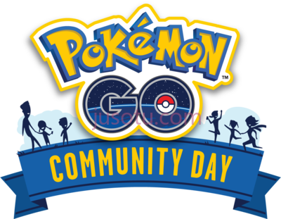 口袋妖怪,pokemon go community day logo PNG