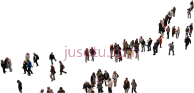 人群,people aerial view PNG