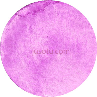 水彩紫圈,watercolor painting purple circle PNG