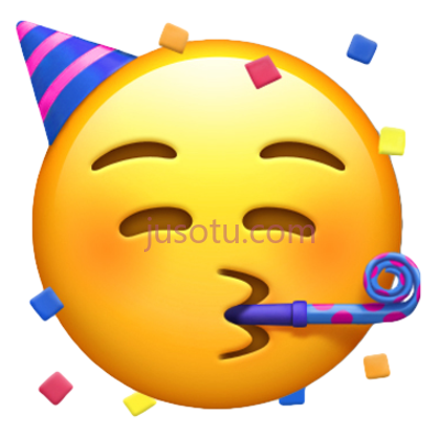 派对,party emoji PNG