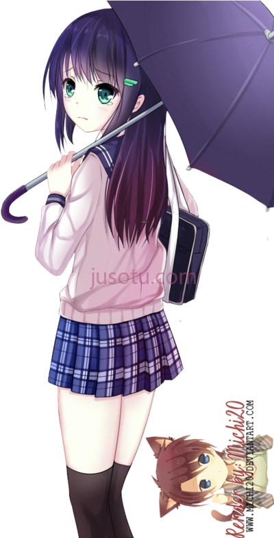 女孩,anime girl kawaii i love PNG