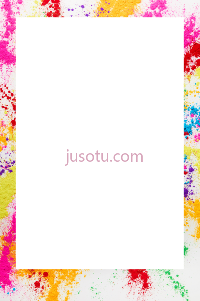 颜色边框,color glitter borders and frames PNG
