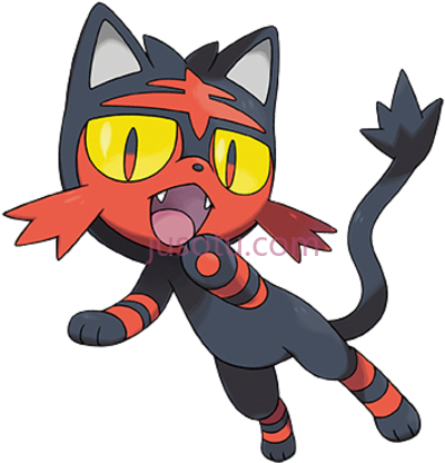 口袋妖怪,pokemon litten PNG