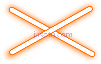橙色霓虹线,neon x lines orange spiral geometric PNG