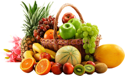 水果,cesta de frutas em PNG