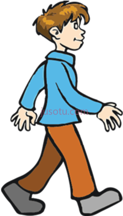 小男孩走开,little boy walking away PNG