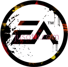 艺电,logo ea sport PNG
