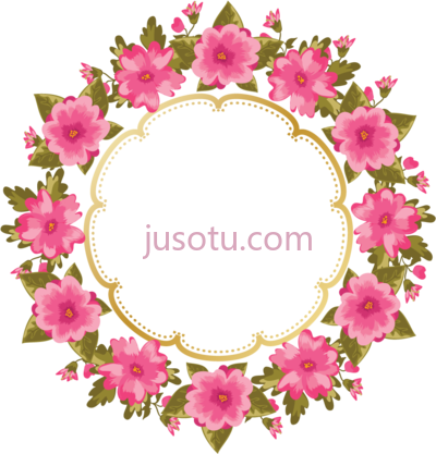 花框,tags floral PNG