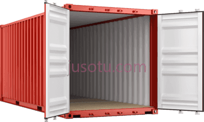 集装箱侧开口,container side open PNG