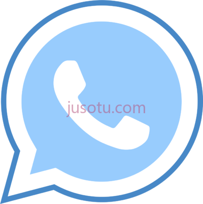 瓦次普,whatsapp icon logo blue PNG