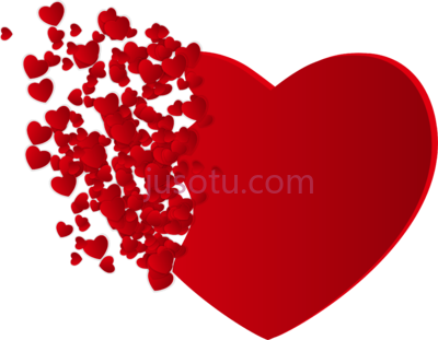情人节快乐,happy valentines day hearts PNG