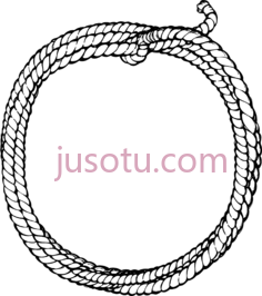 绳圈PNG