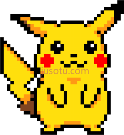皮卡丘,art pikachu PNG