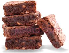 巧克力方块蛋糕PNG