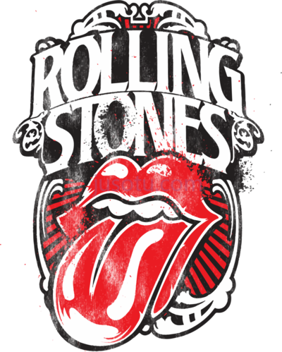 滚石乐队标志,logo rolling stones PNG