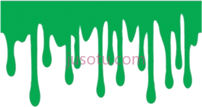 滴漆,dripping slime green PNG