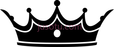 王冠,an crown comments queen black and white PNG
