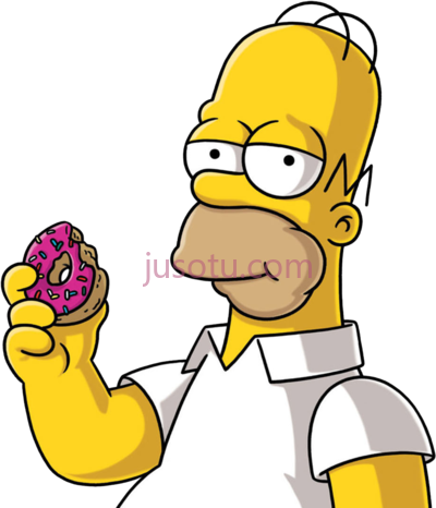 辛普森,donuts simson PNG