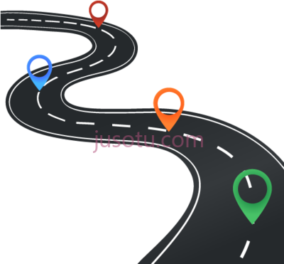路线,road map to success PNG