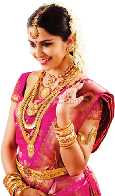 新娘戴金首饰,telugu actress in gold jewellery PNG