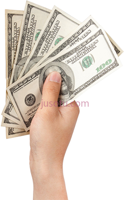 手拿钱,money in hand PNG