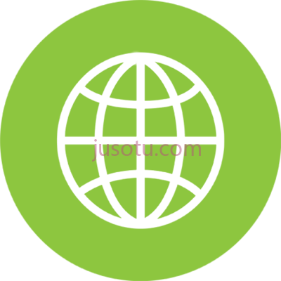 网站,website logo green PNG