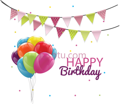 生日蛋糕气球派对,birthday cake balloon party PNG