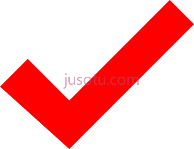 标记红色复选框,x mark icon red check PNG